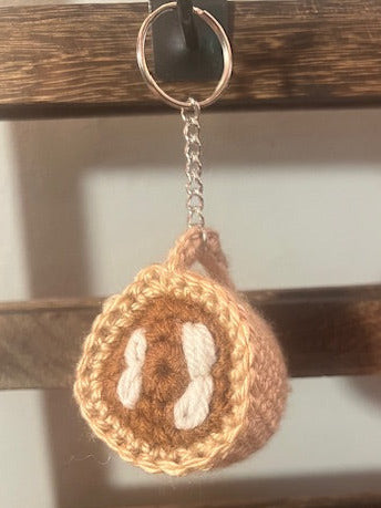 Coffee Cup Keychain